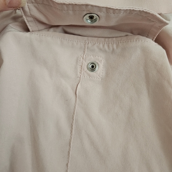 Athleta Vienna Cargo Pants Soft Blush Pink Size 18 Lightweight - Picture 4 of 16